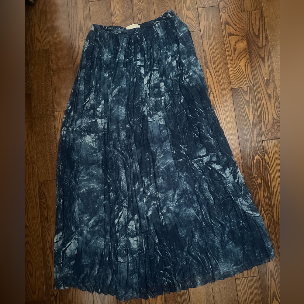Michael Kors Dark Blue Maxi Skirt